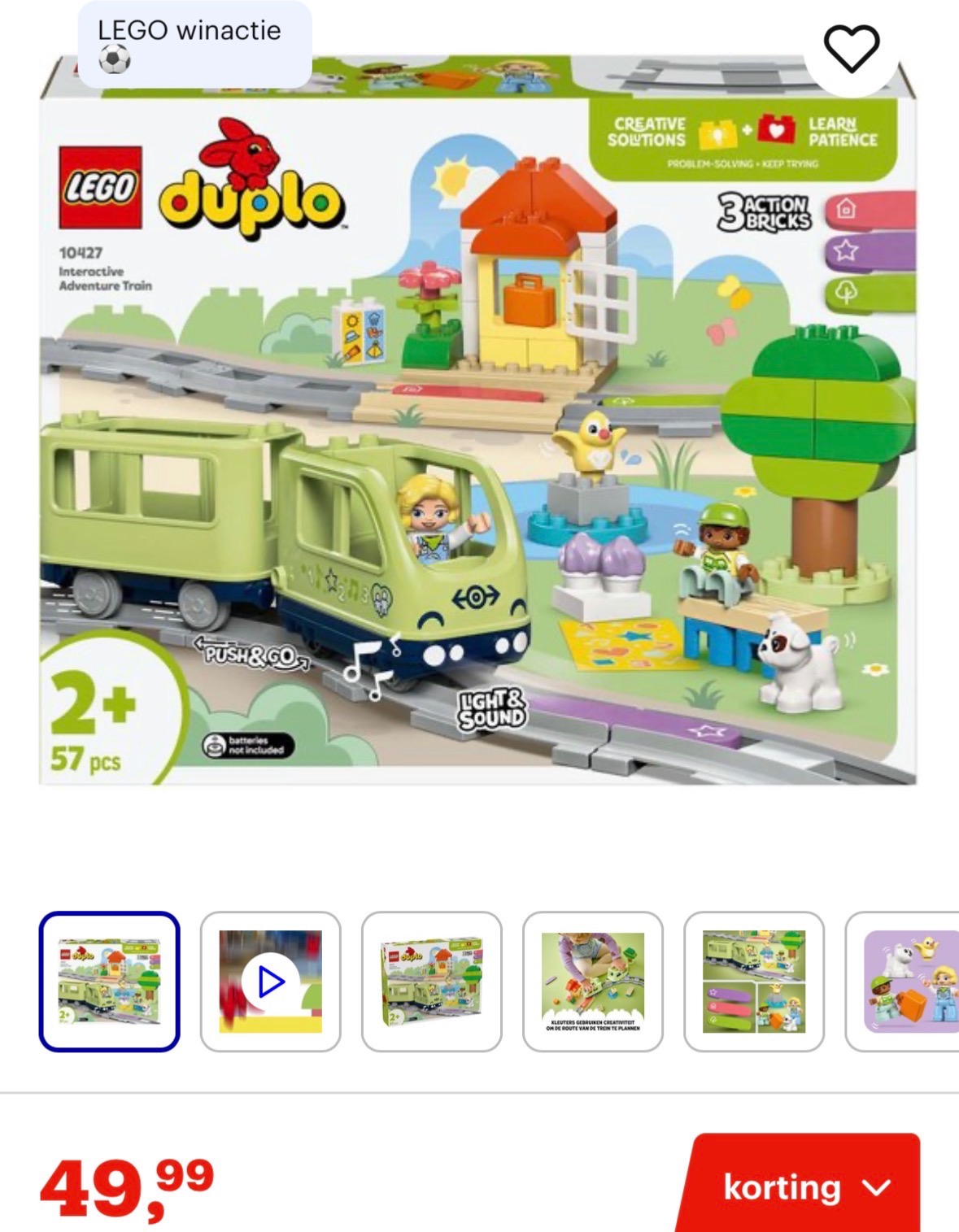 Lego Duplo avonturentrein