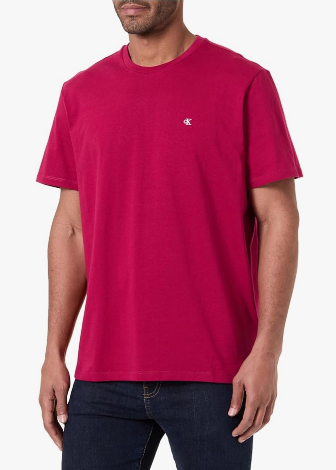 Calvin Klein rood t-shirt maat L -67%