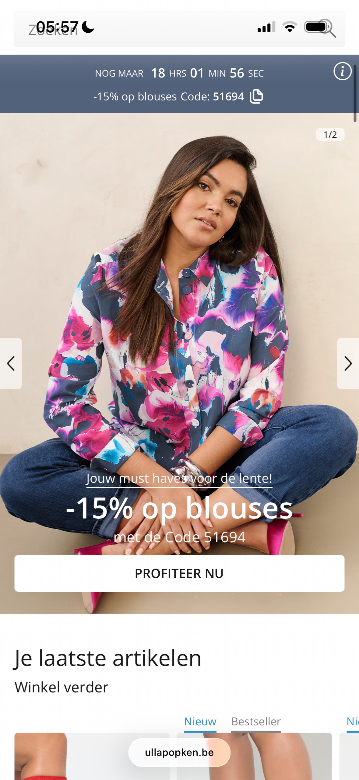 -15% op blouses