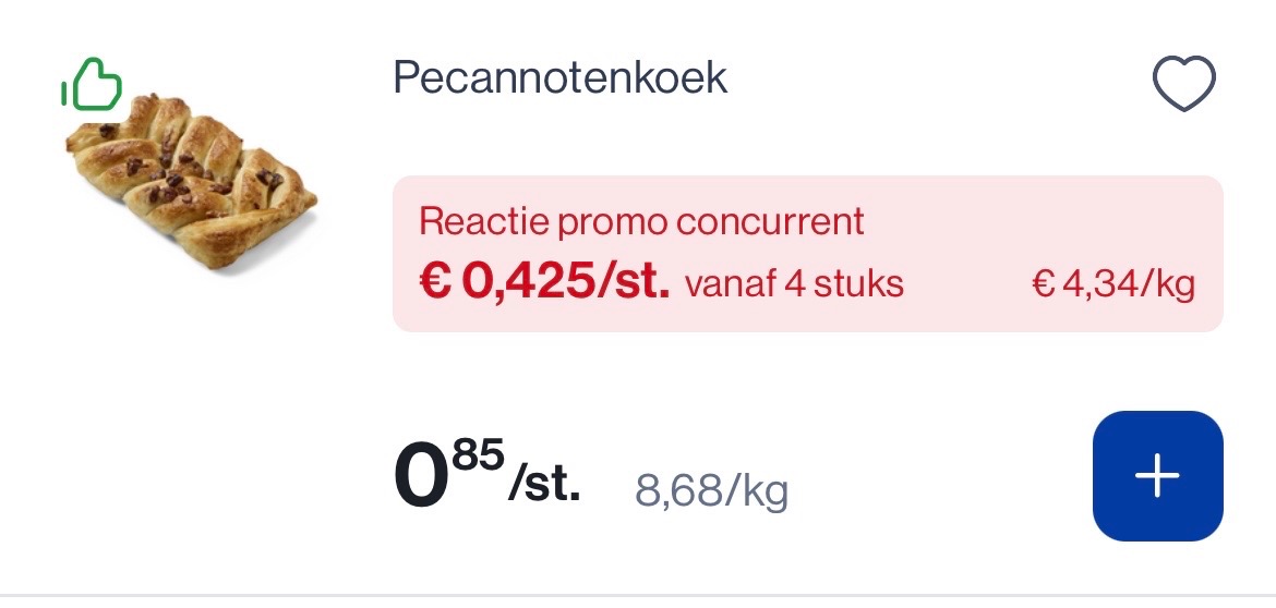 Pecannotenkoek en sandwiches -50%