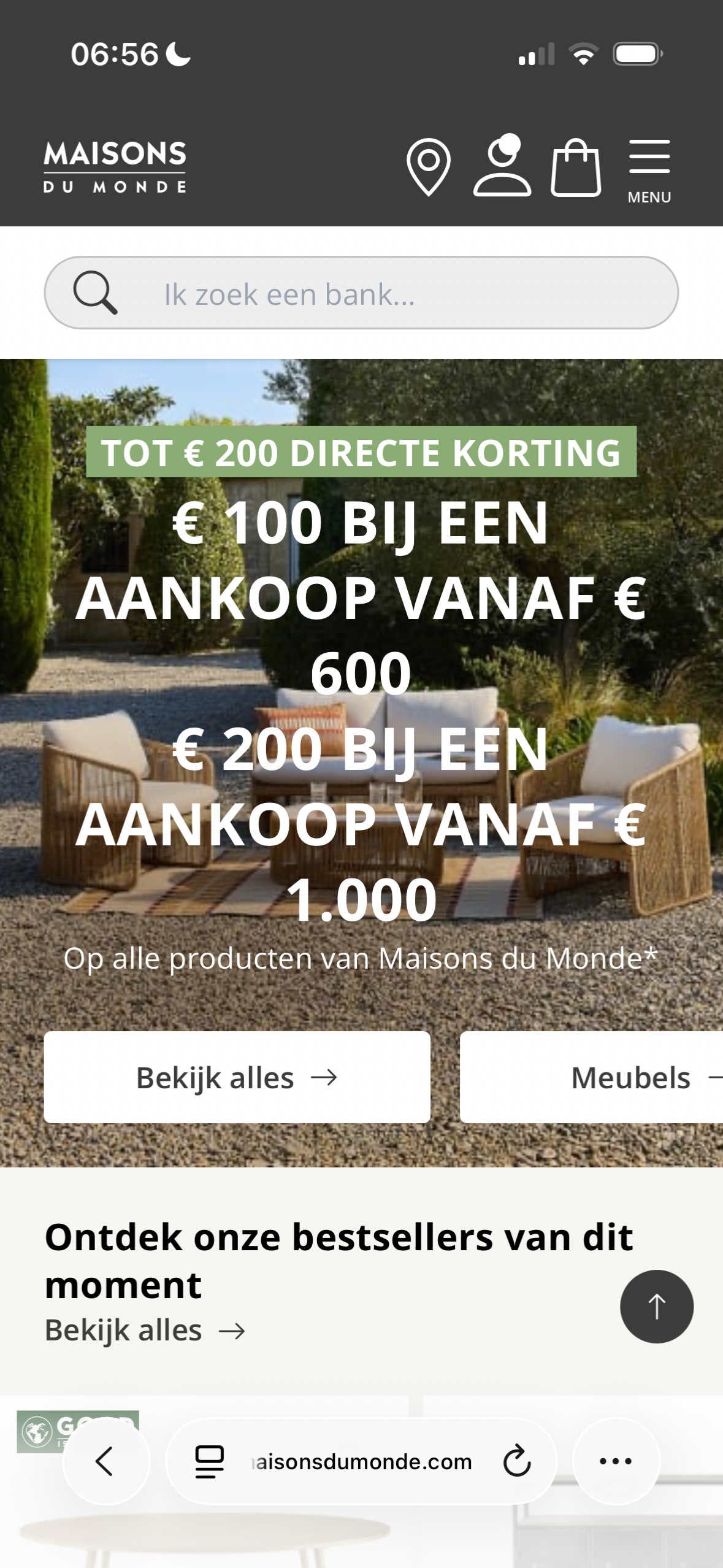 Tot -€200 directe korting