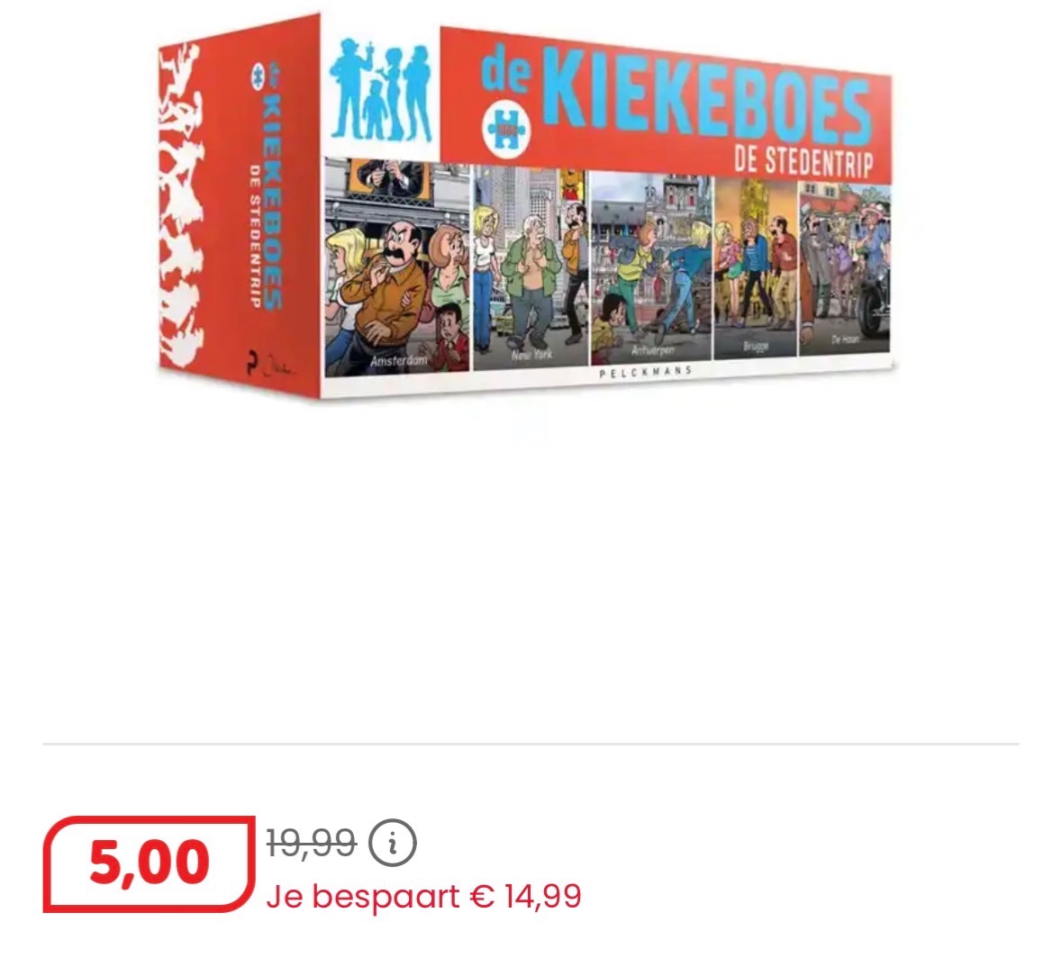 Legpuzzels de Kiekeboes