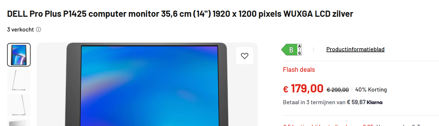DELL Pro Plus P1425