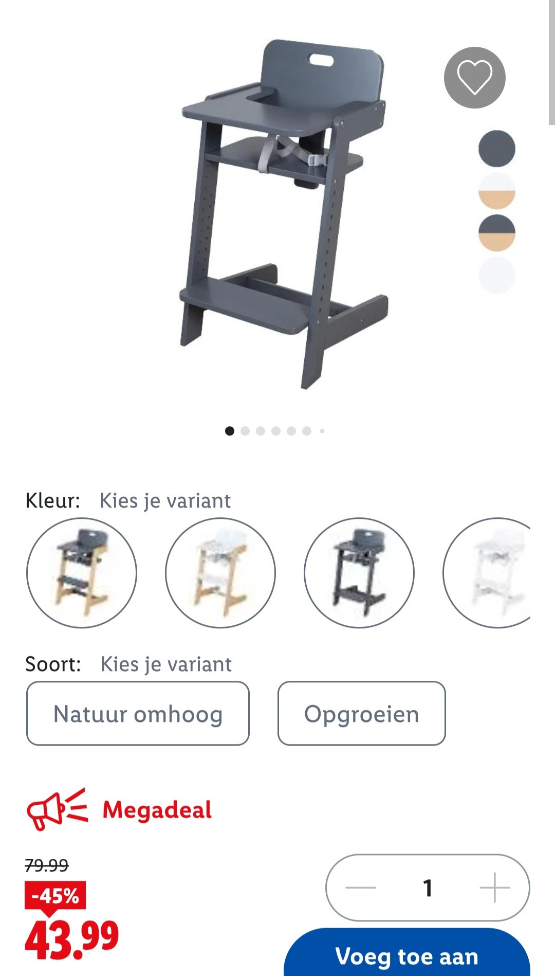 Image of kinderstoel