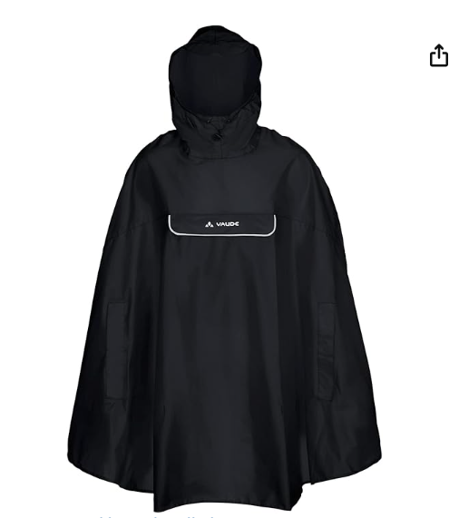 Vaude fiets poncho verschillende maten
