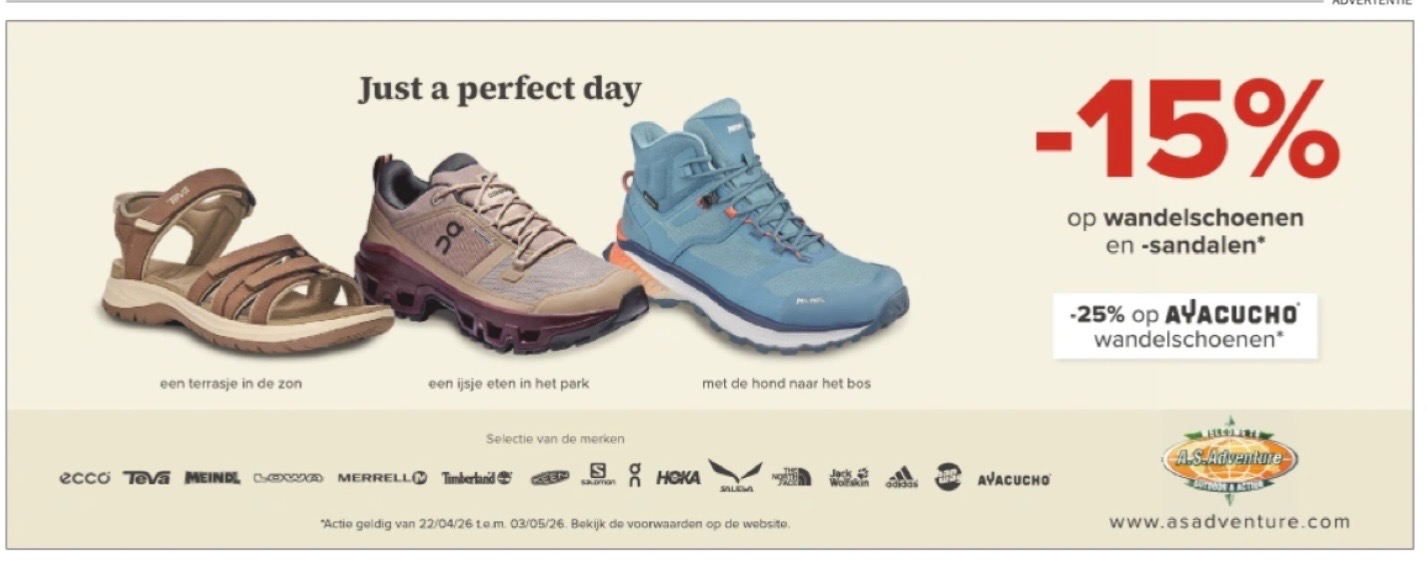 Wandelschoenen-25%