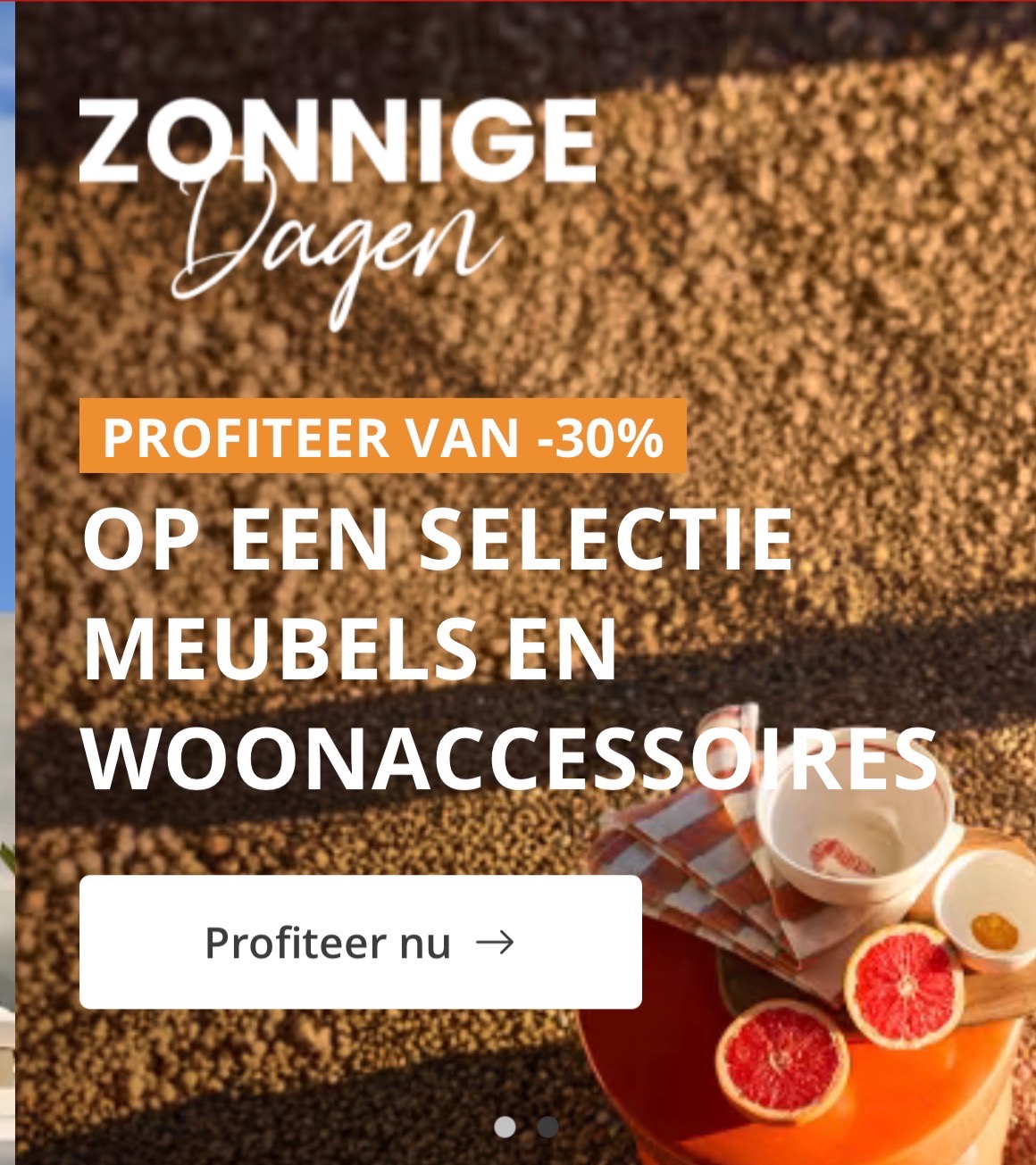 Zonnige dagen bij Maison Du Monde