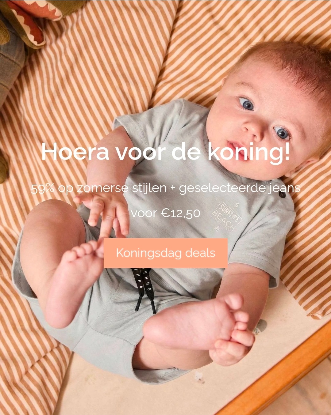 59% op zomerse stijlen + selectie jeans voor €12,50