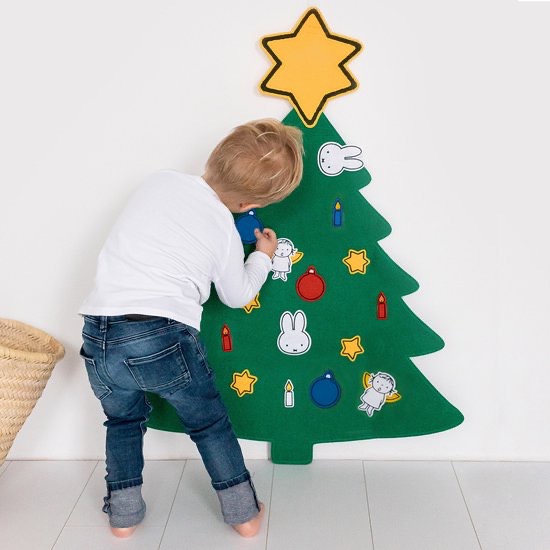 Nijntje kerstboom vilt