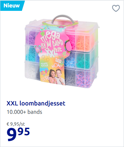 XXL loombandjesset met >10 000 bandjes 🩷🟢