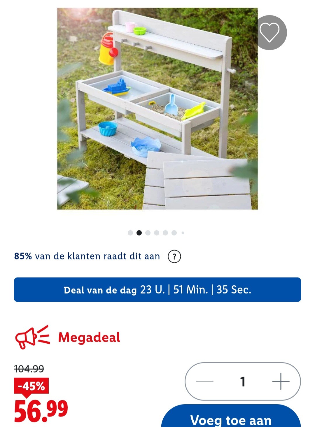 Roba modderkeuken -45%