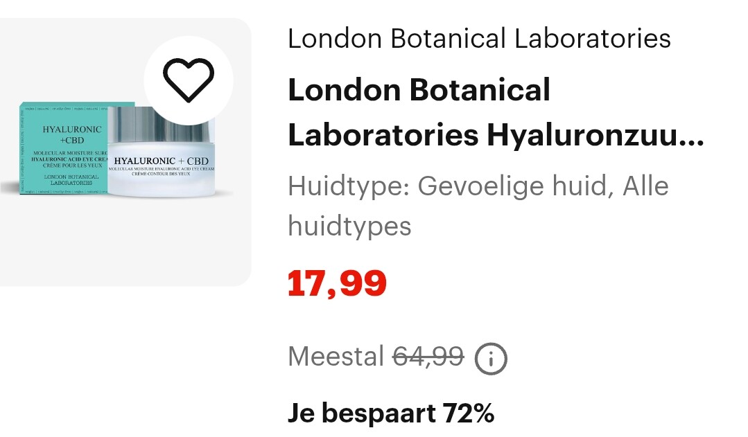 London Botanical Laboratories tot 82% korting