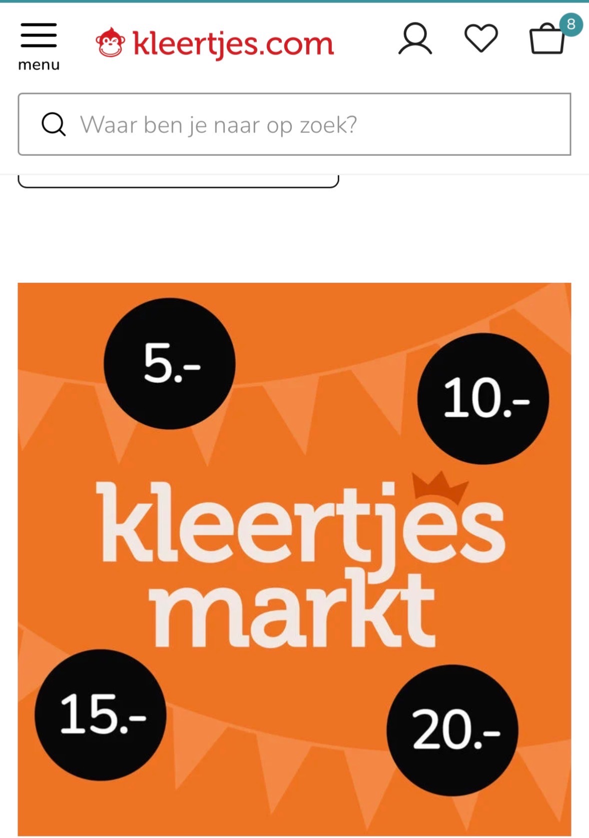 Mooie koopjes bij Kleertjes