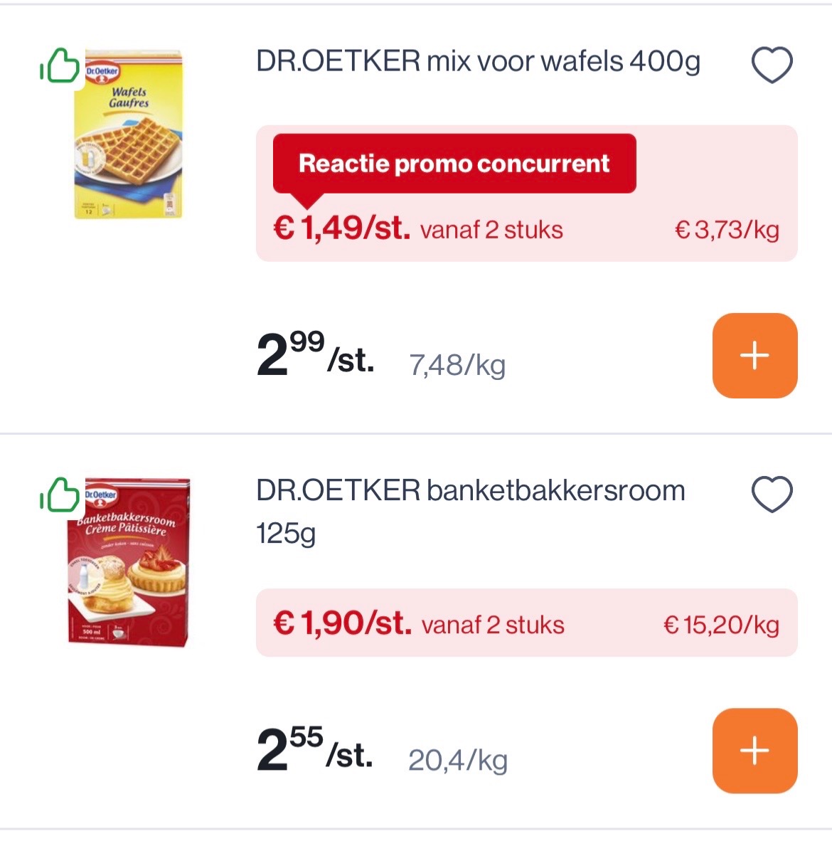 Dr Oetker bakmixen -50%