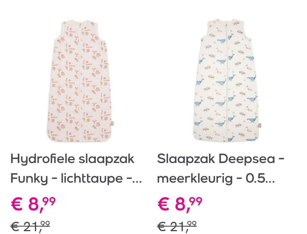 Jollein slaapzak 8,99€