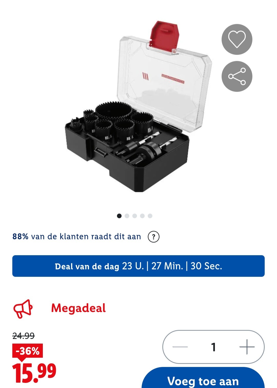 Gatenzaagset PARKSIDE PERFORMANCE® -36%