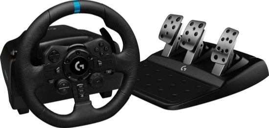 Gratis LEGO cadeau bij aankoop Racestuur Logitech