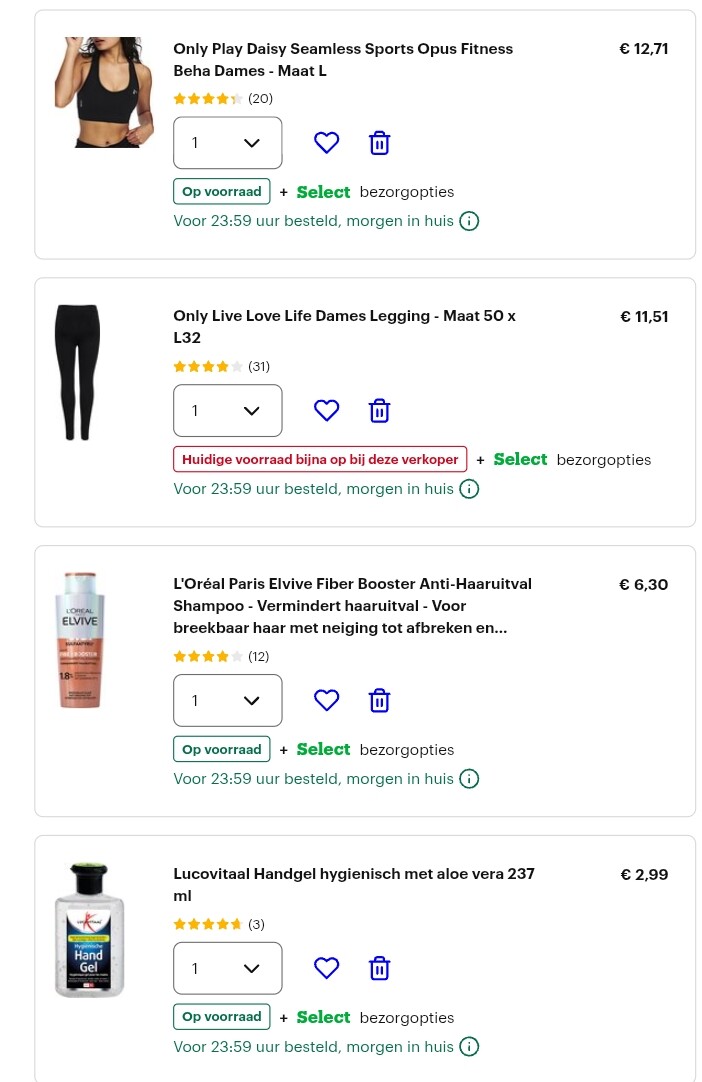 3+1 GRATIS (ook op sale) Bij Bol 💙