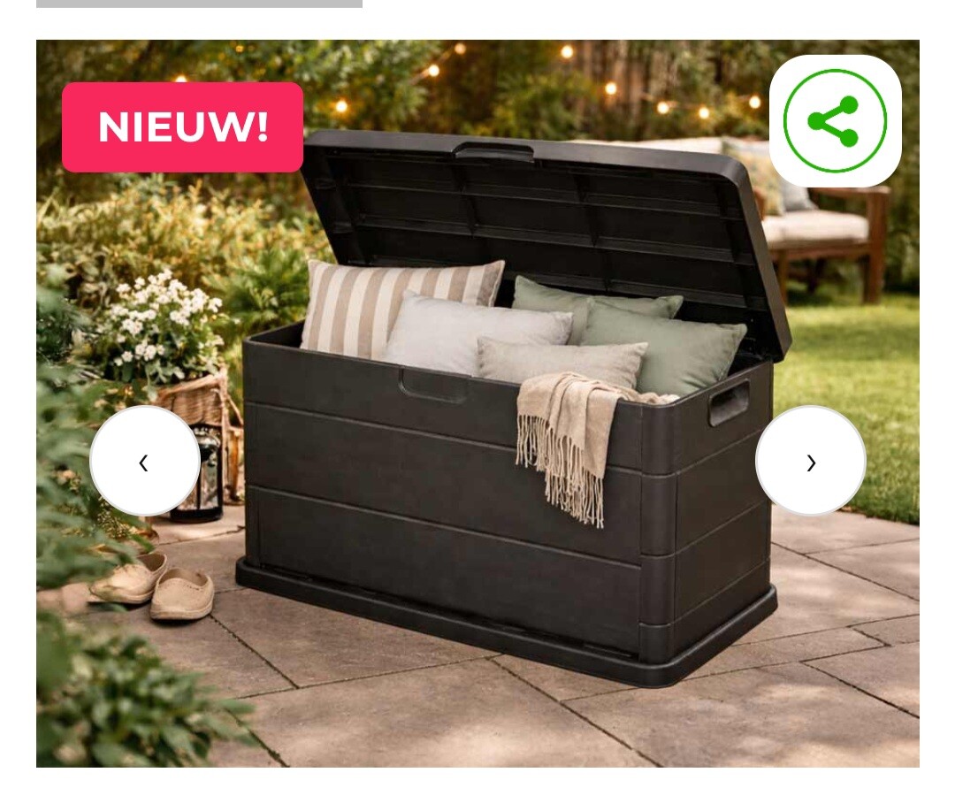 Kussenbox Voor Tuin En Balkon