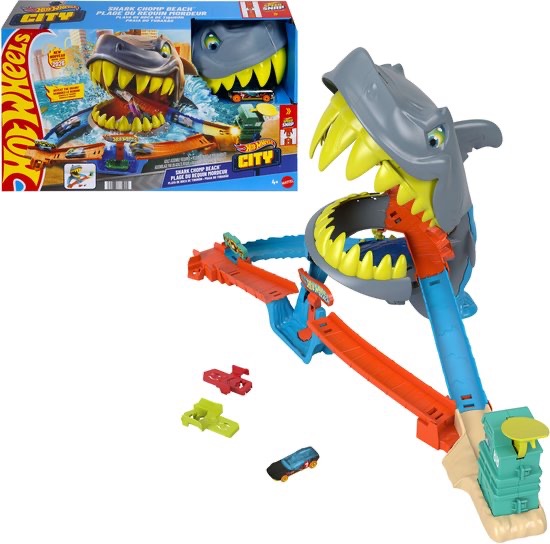 Hot Wheels City Haaienstrand goedkoop bij Bol