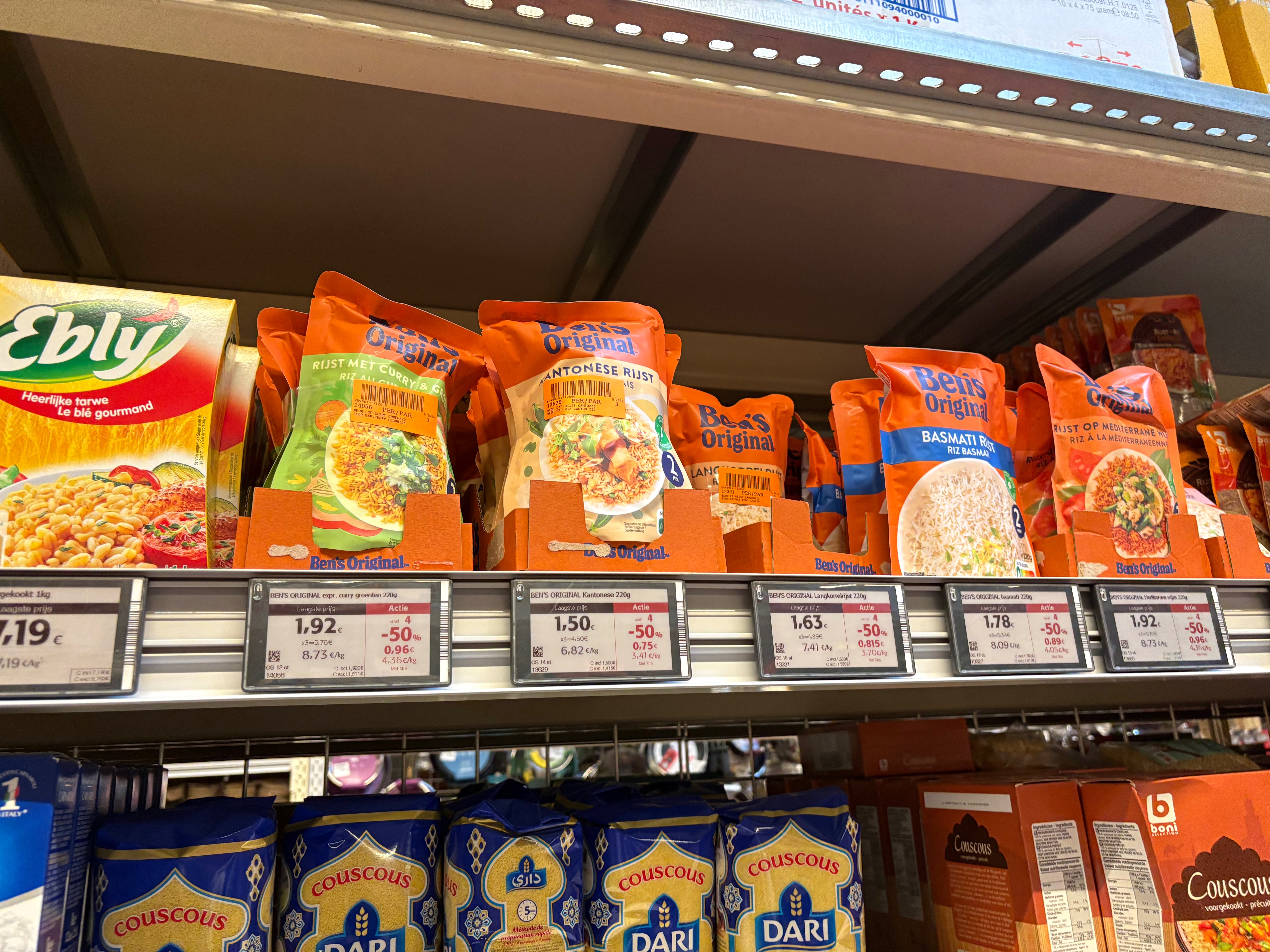 Dr oetker rijst 2 + 2 gratis
