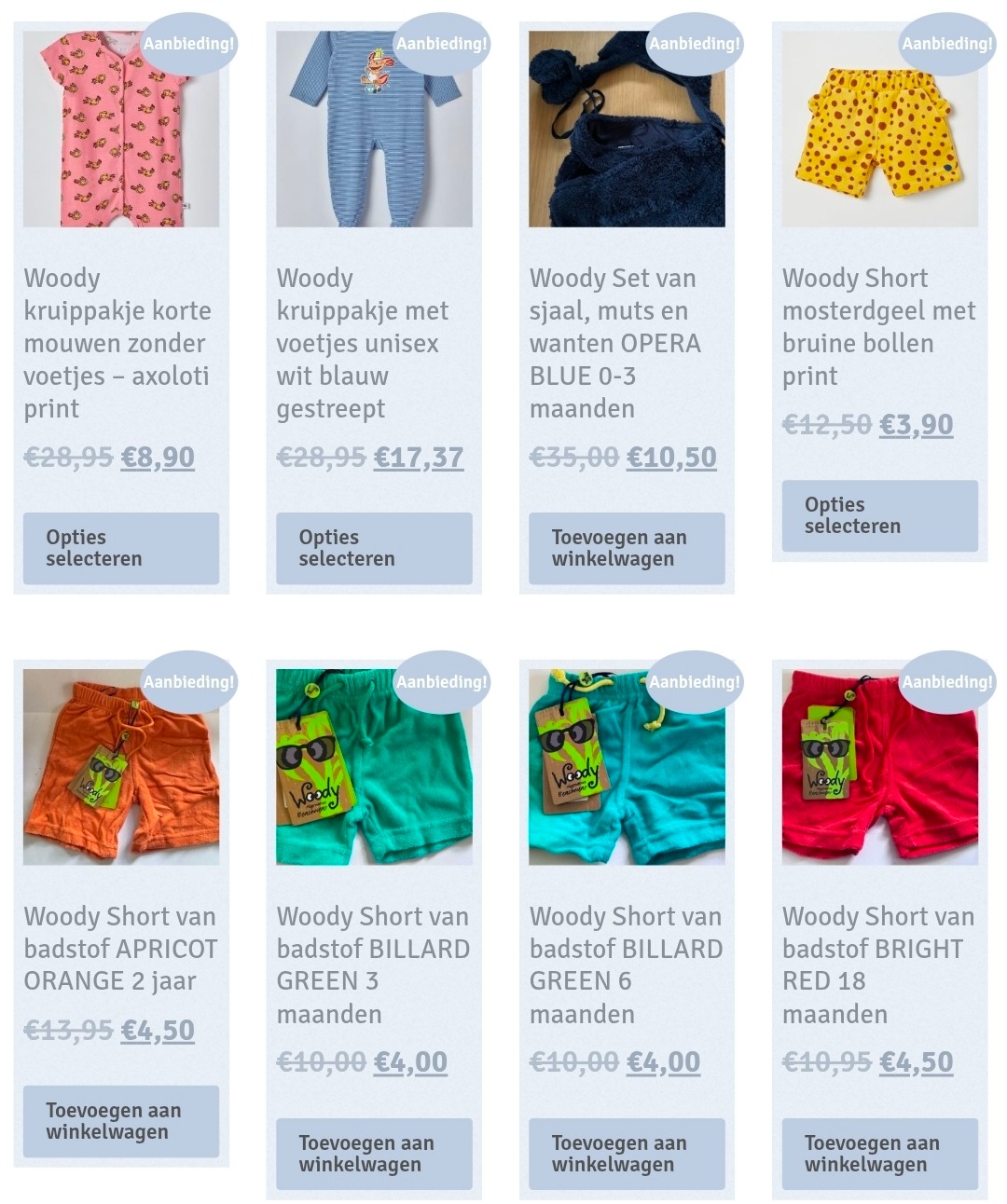 Woody laatste stuks tot -70%