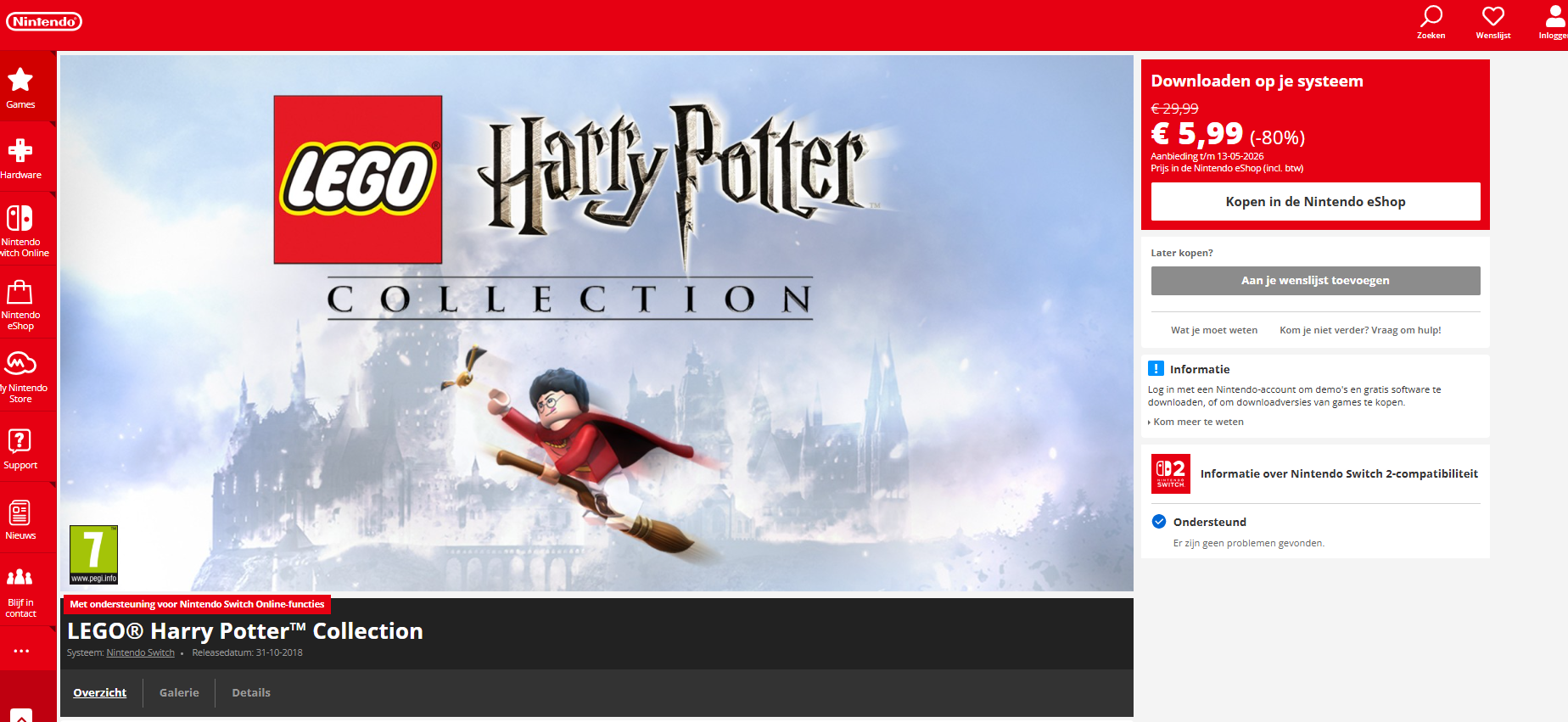 Lego Harry Potter Bundel voor Nintendo Switch