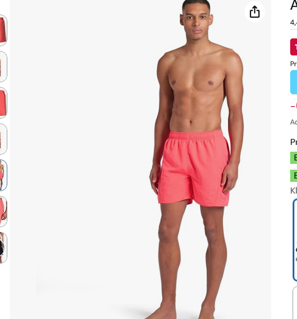 Arena zwemshort XXL