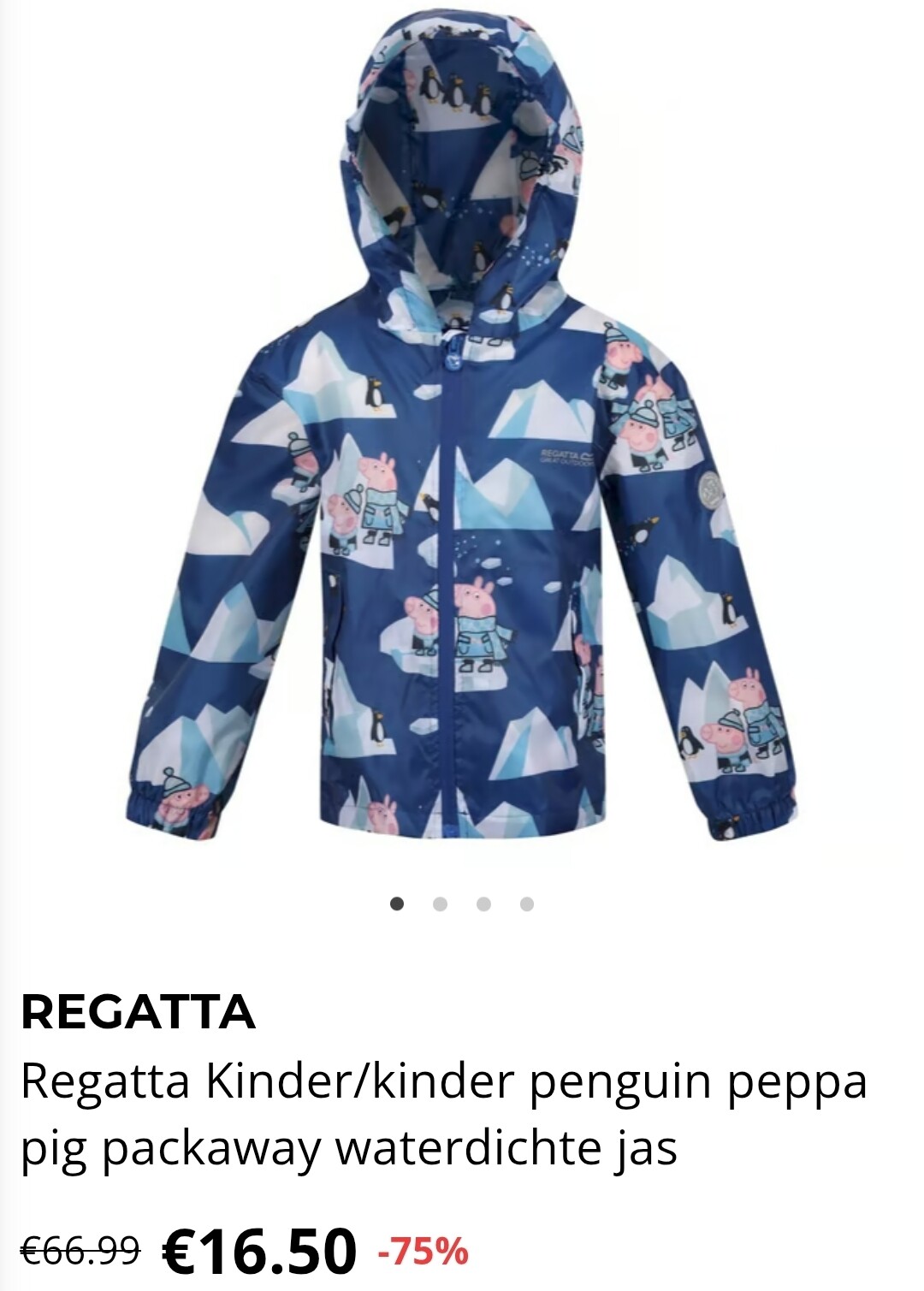 Regatta Peppa Pig jassen goedkoop bij V&D