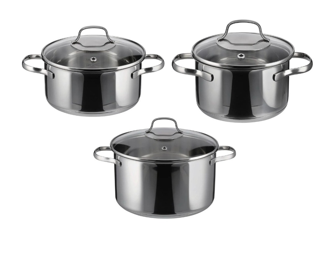 SILVERCREST kookpotten 3 stuks -50%