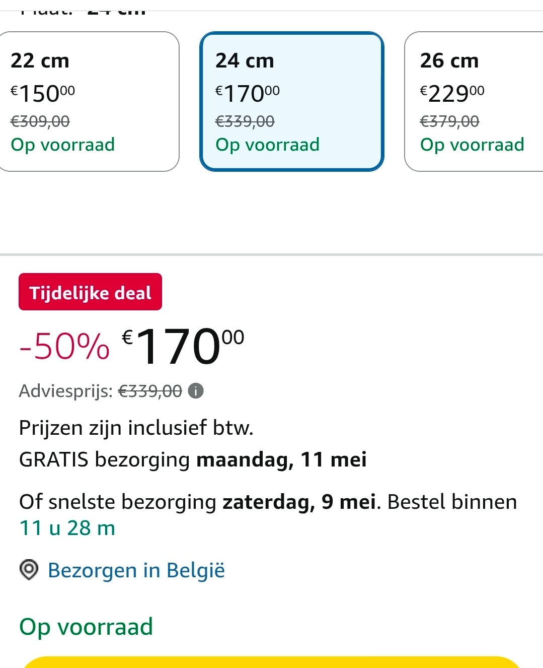 LE CREUSET geëmailleerde gietijzeren braadpan n, 24 cm,