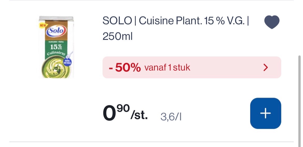 Solo room 15% VG 250 ml slechts 0,45€/stuk