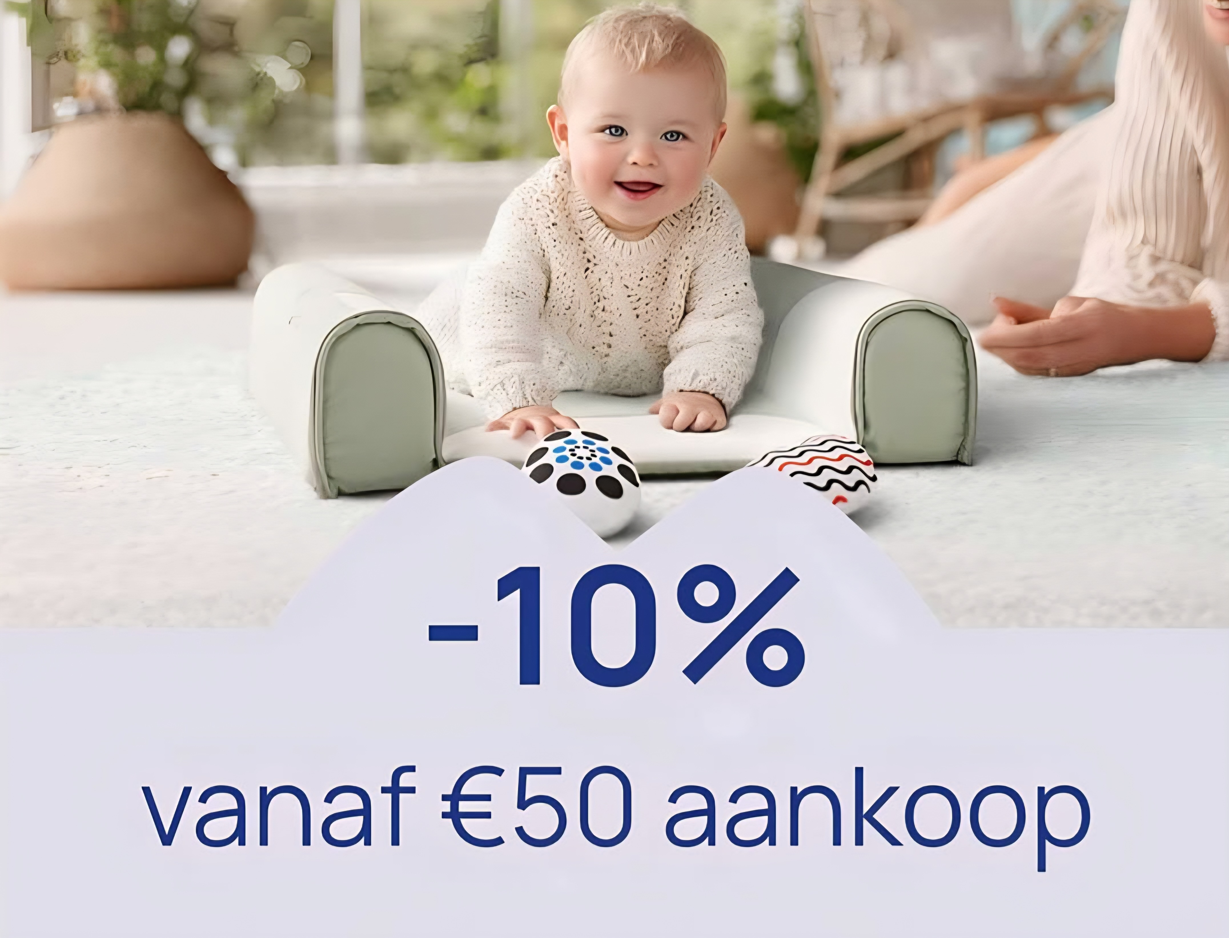 -10% vanaf €50 aankoop
