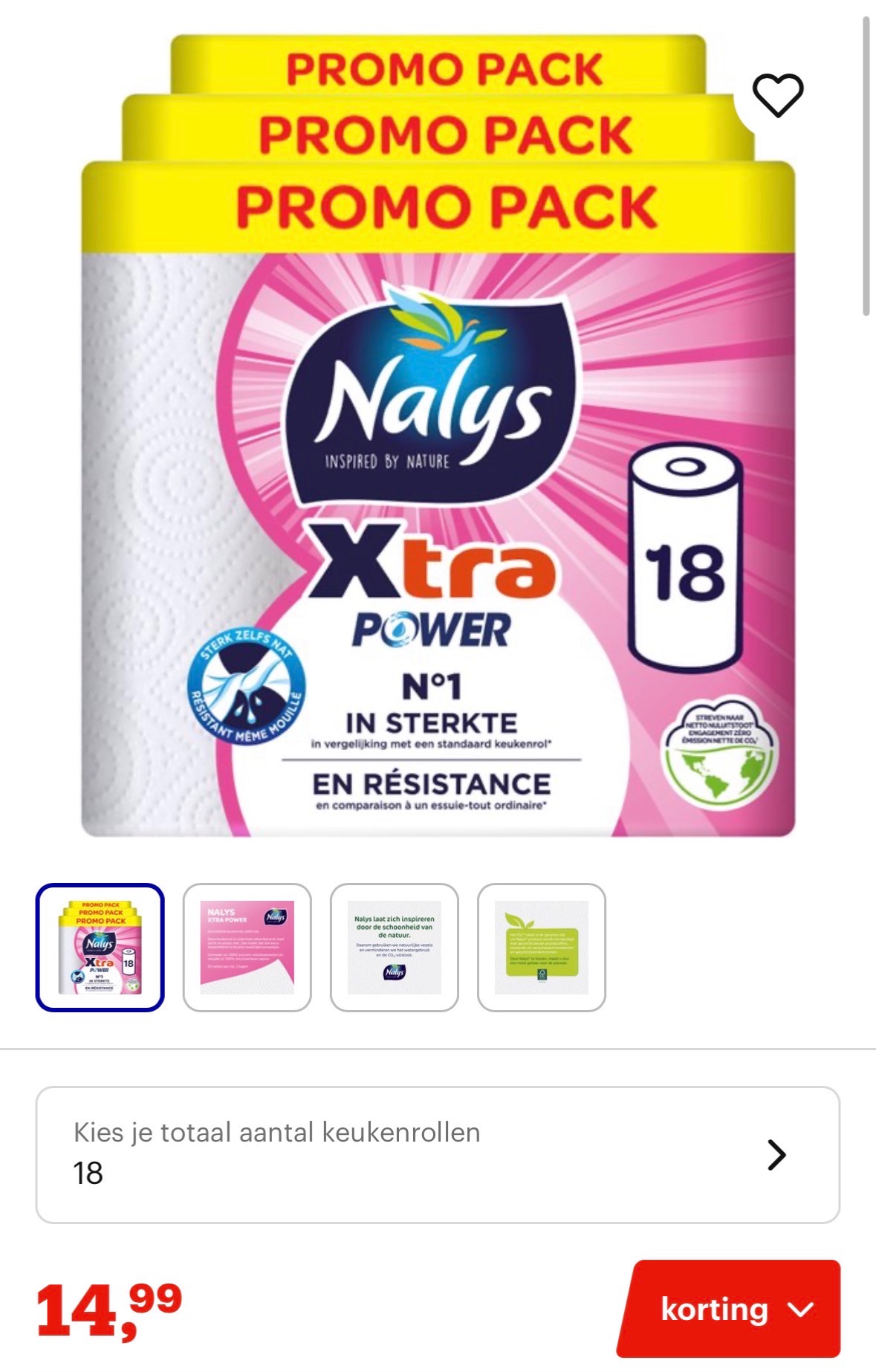 Nalys Xtra Power keukenpapier