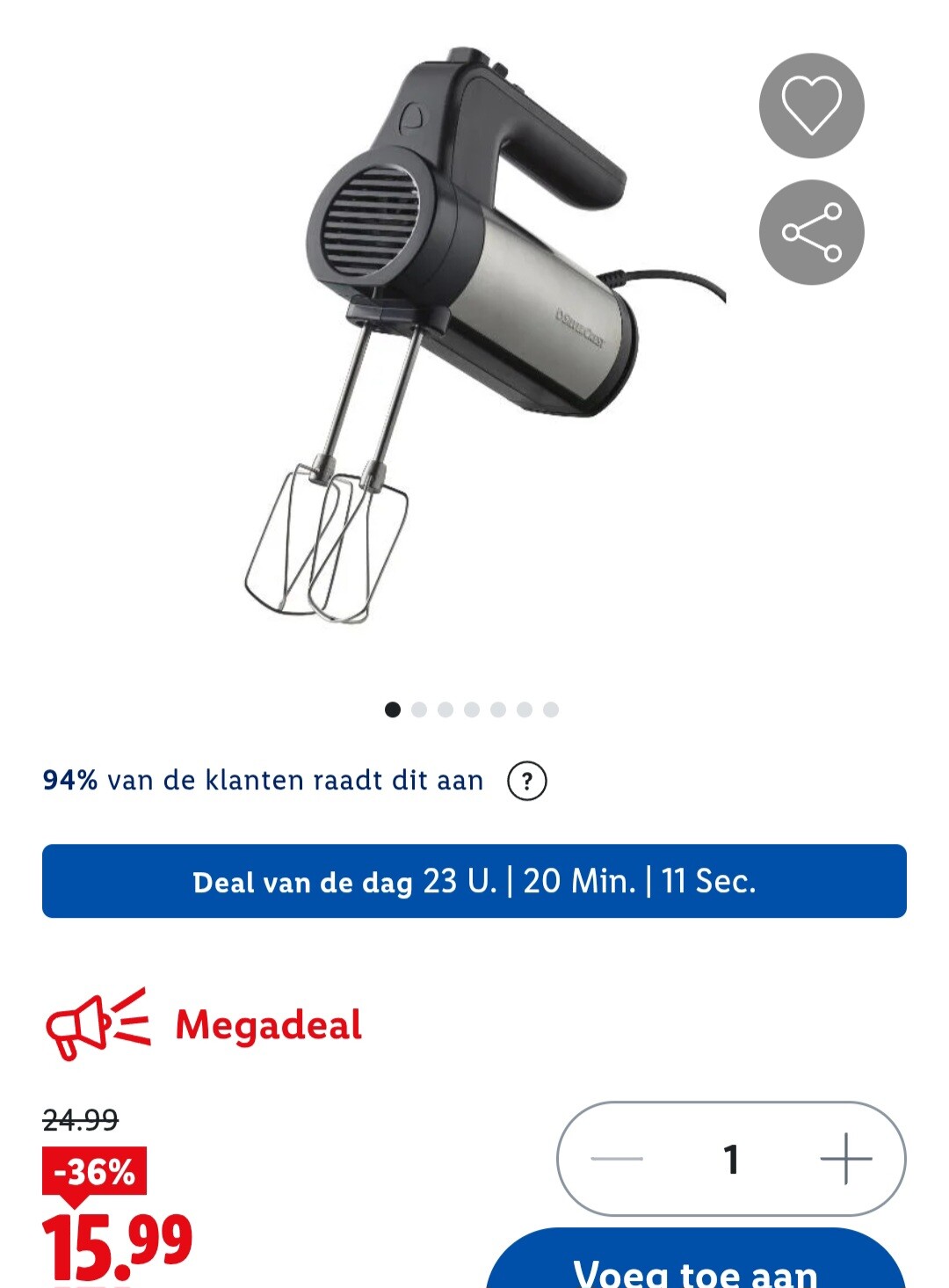 Image of handmixer