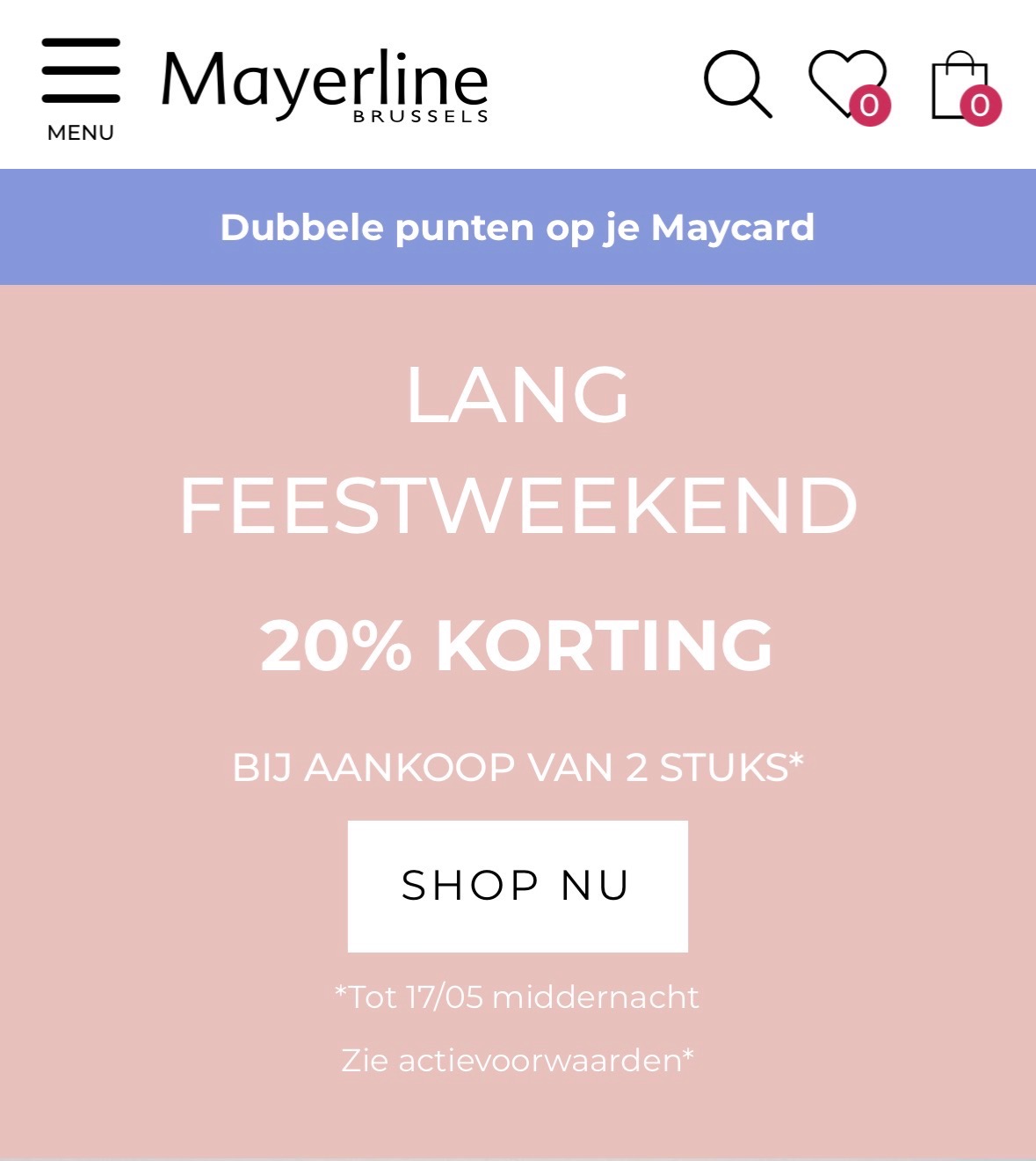 Lang feestweekend