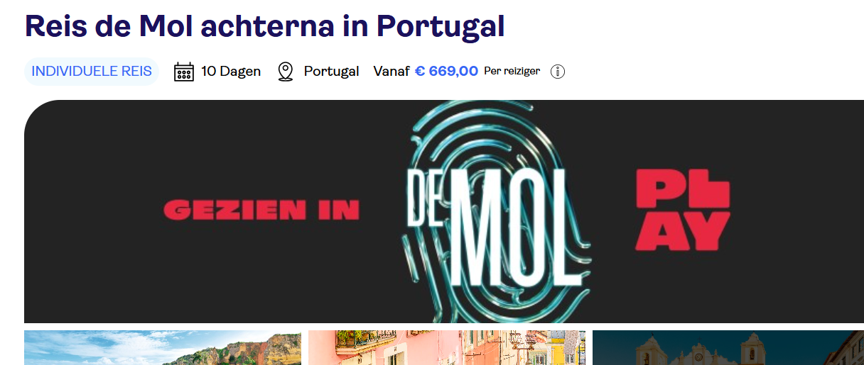 Reis de Mol achterna in Portugal - 150 euro korting