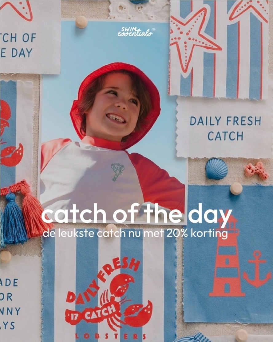 Catch of the day nu met 20% korting! 🦞