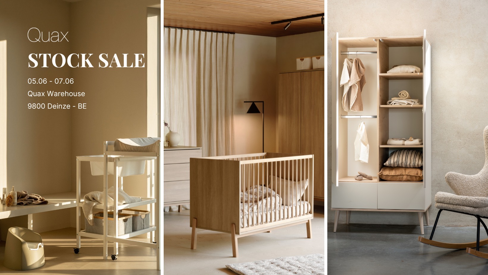 Quax stock sale 👶🏻 6 & 7 juni