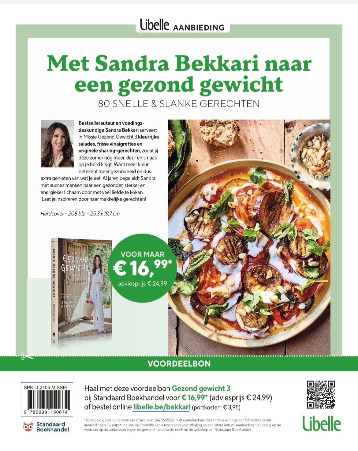 Sandra Bekkari kookboek voor 16,99€