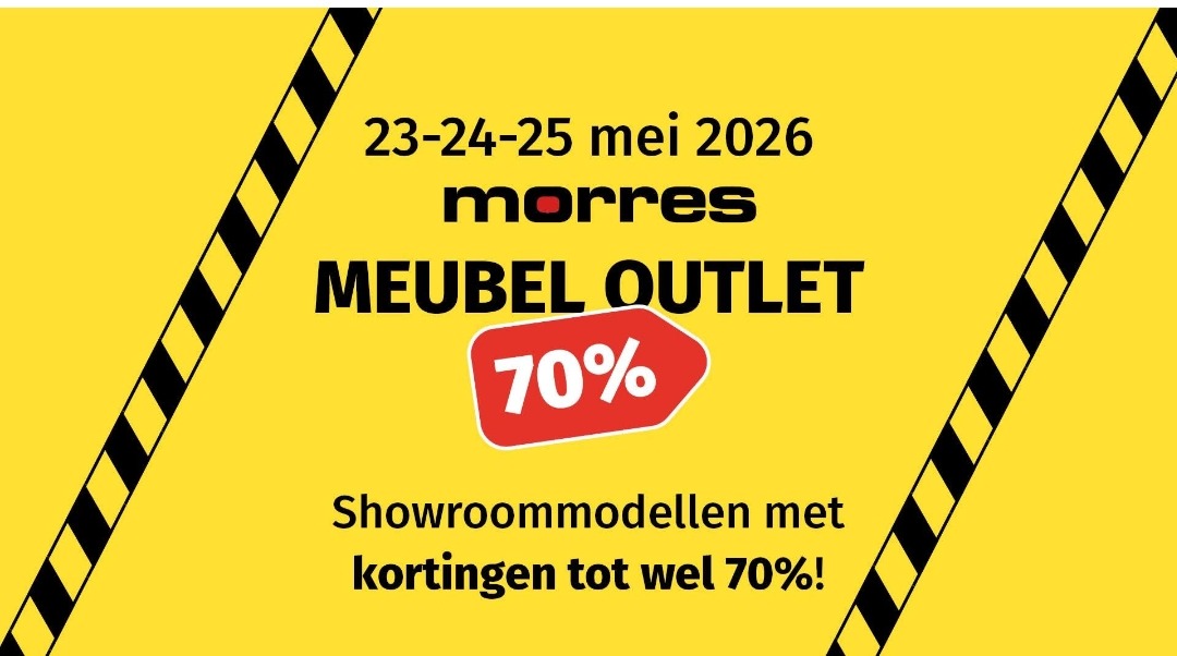 😱🛏️ Tot 70% korting bij Morres 🪑🛋️