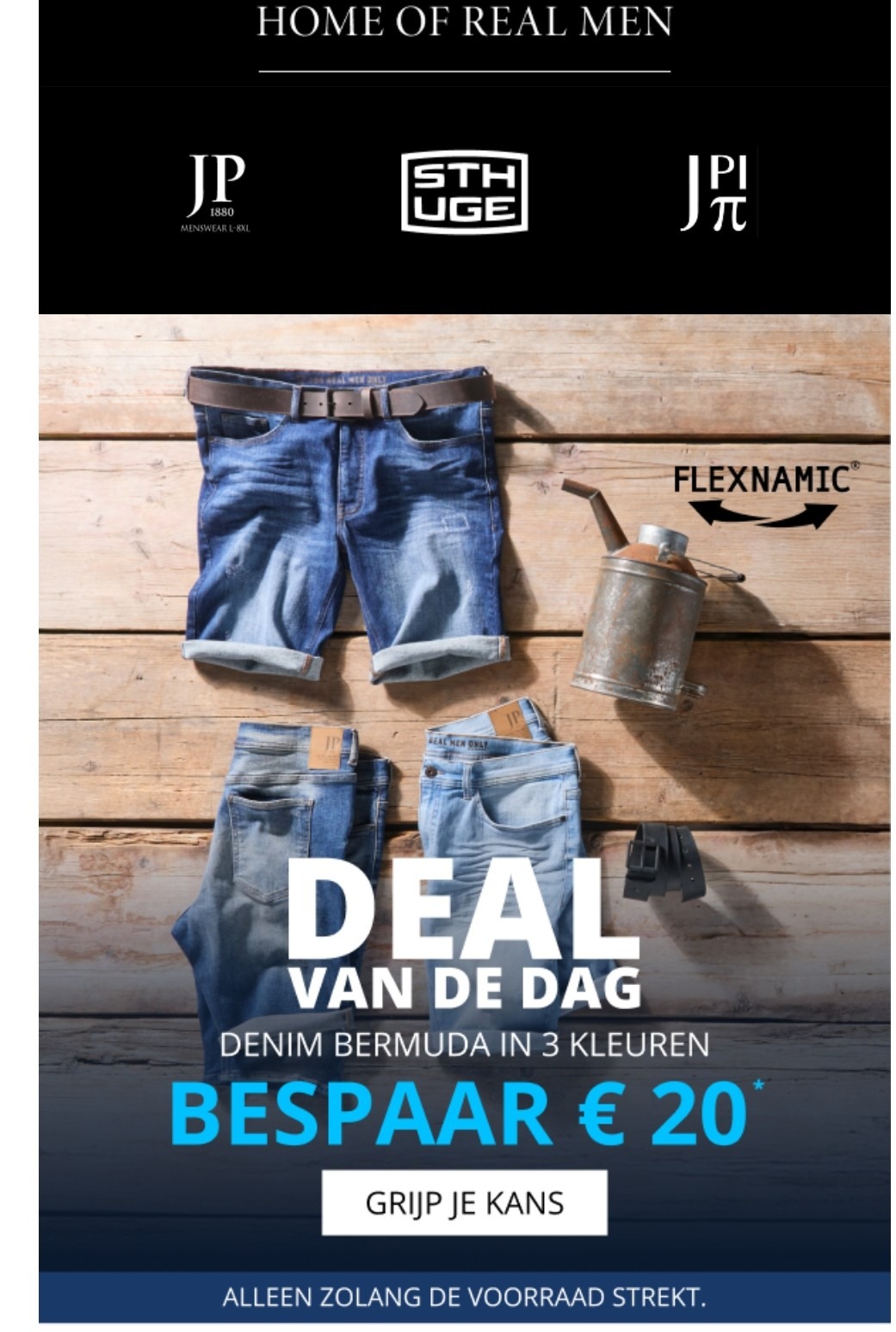 JP1880: bermuda voor €39,99