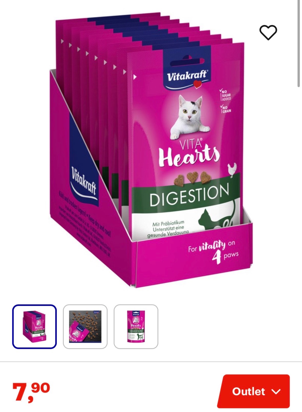 Vitakraft Hearts Digestion