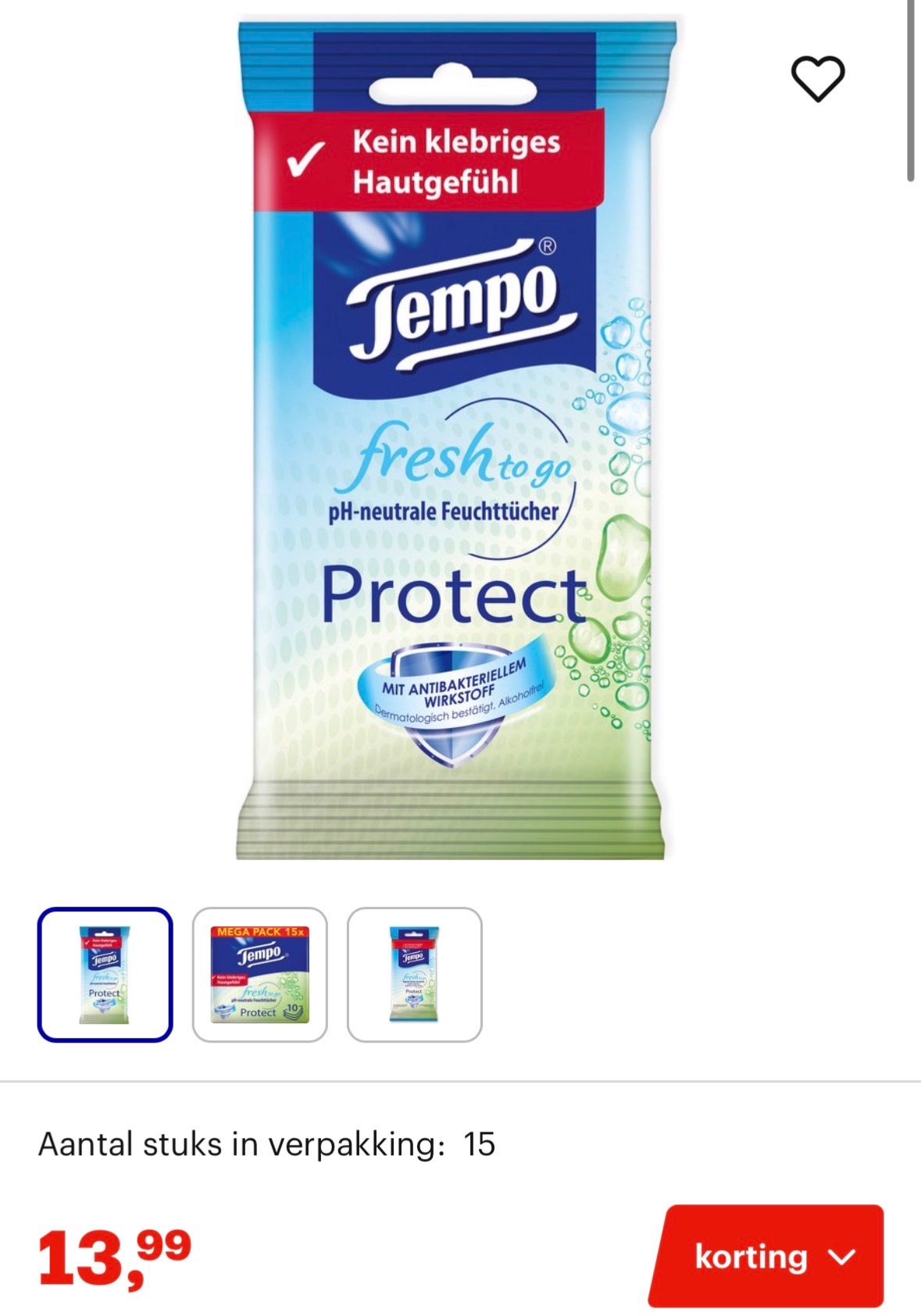 Tempo Fresh to Go Protect
