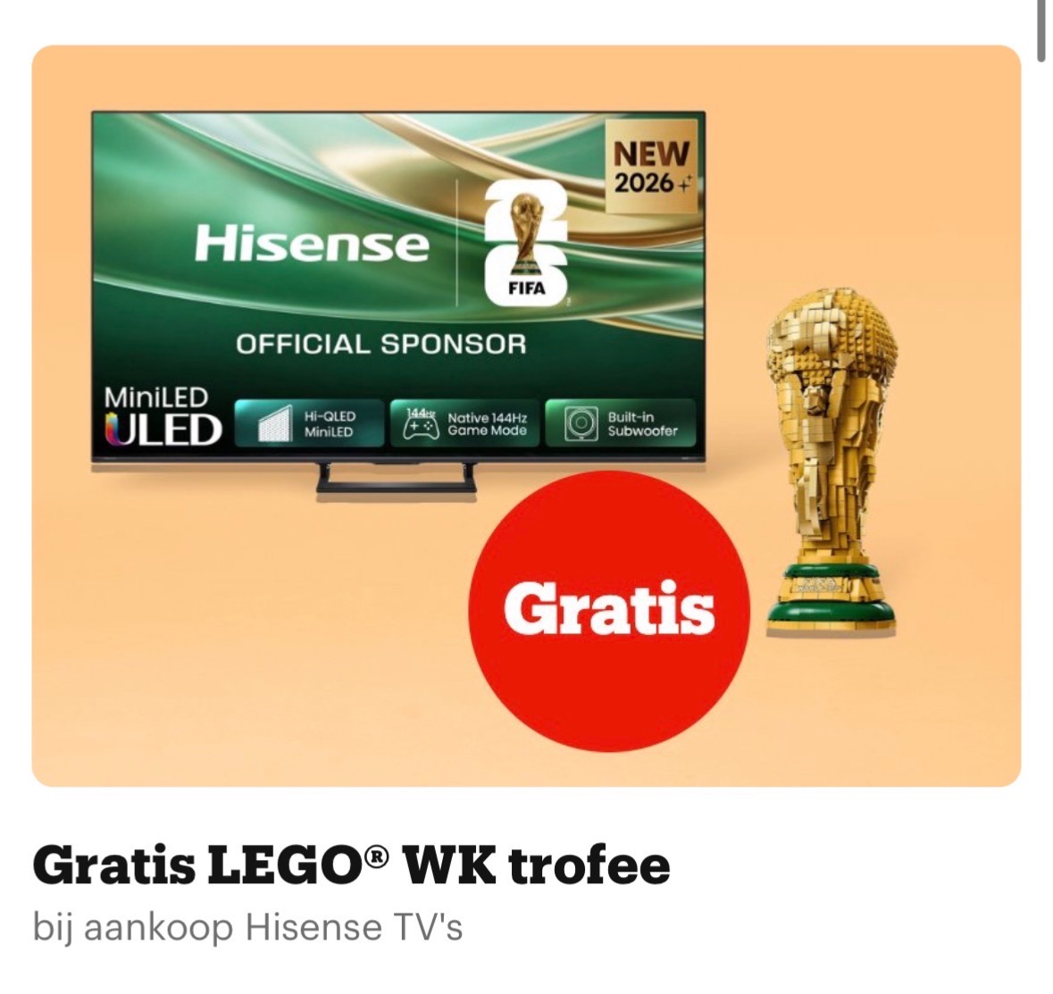Lego editions troffee bij aankoop