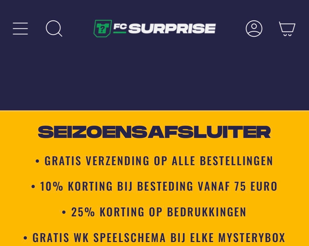 Acties FCSurprise