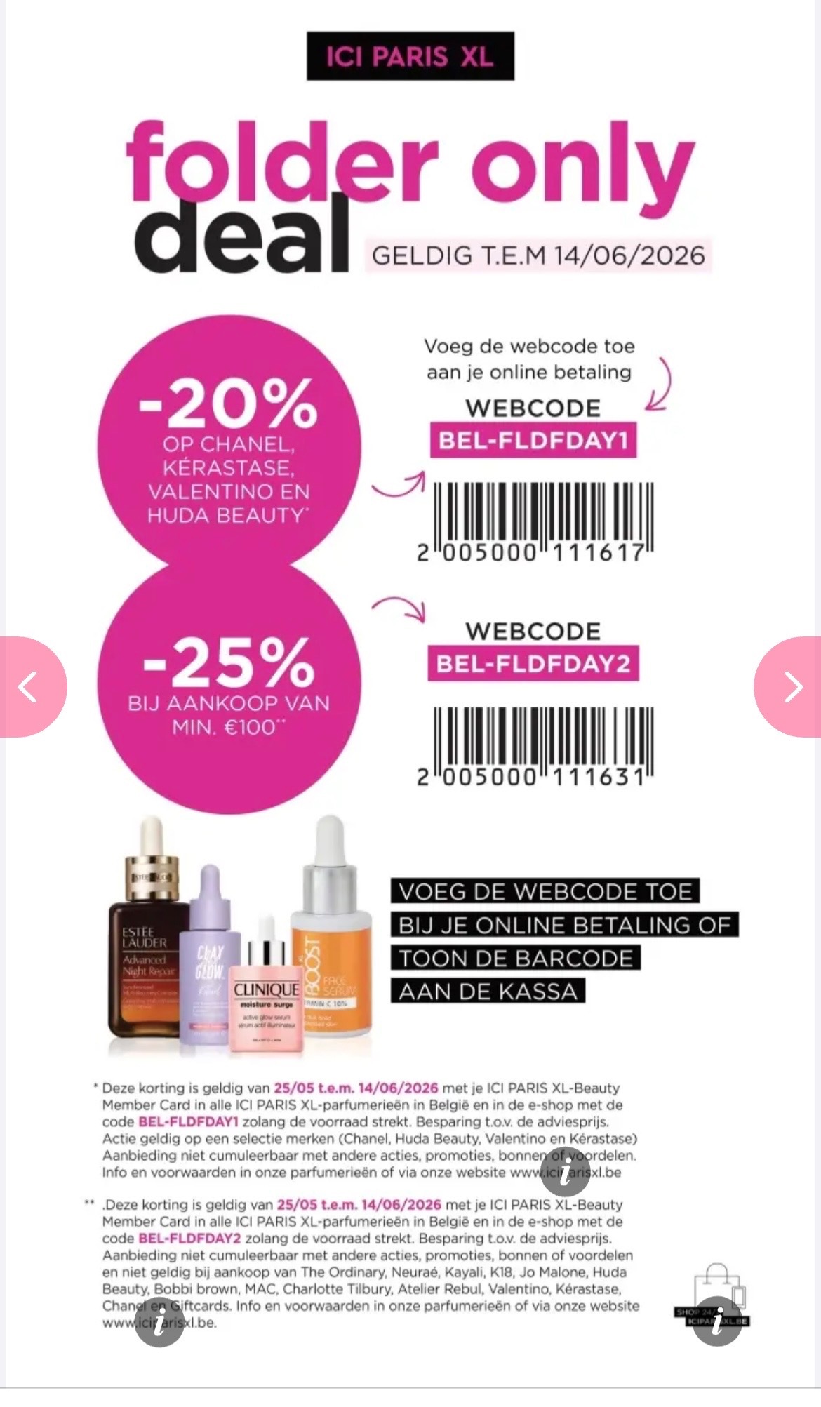 Tot 25% korting op iciparis.be