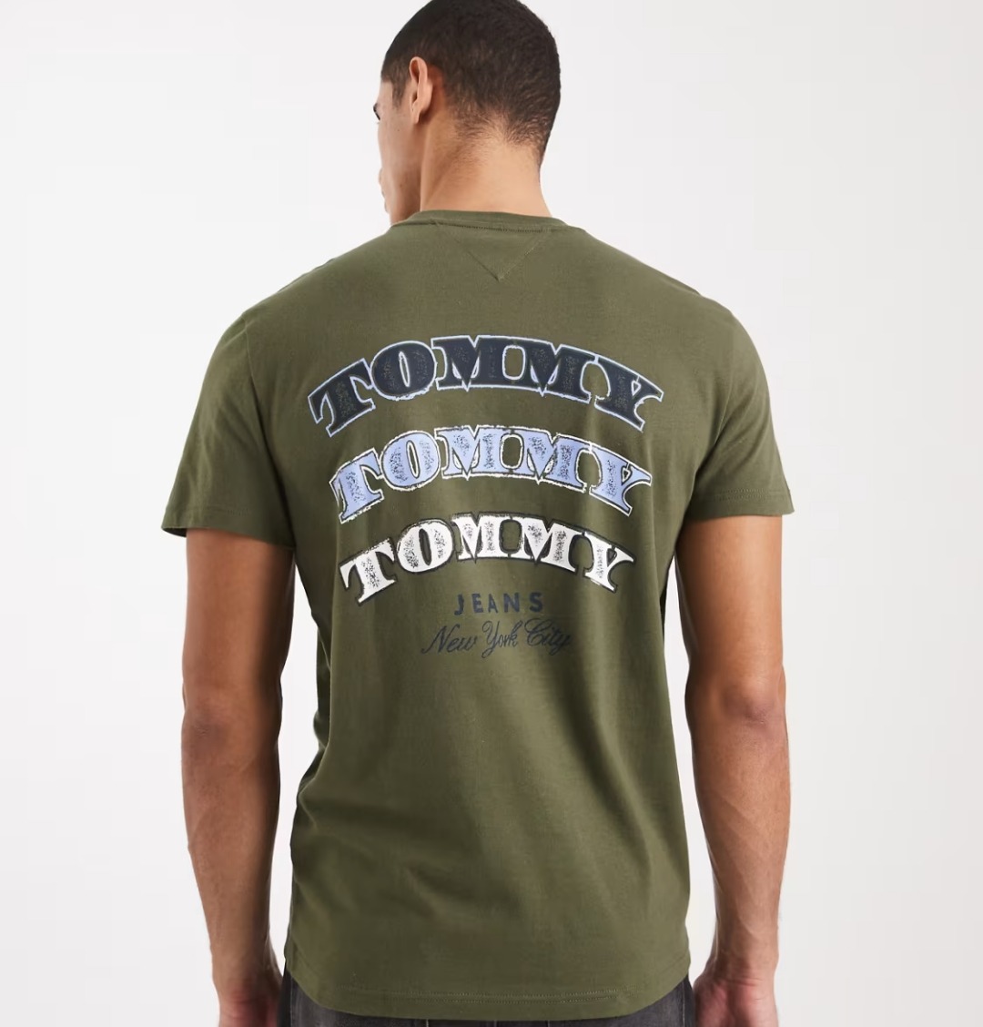 Tommy jeans t-shirt aan 17,99€