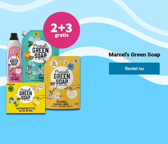 Marcel's Green Soap 2+3 gratis 🫧 <€0,18/wasbeurt