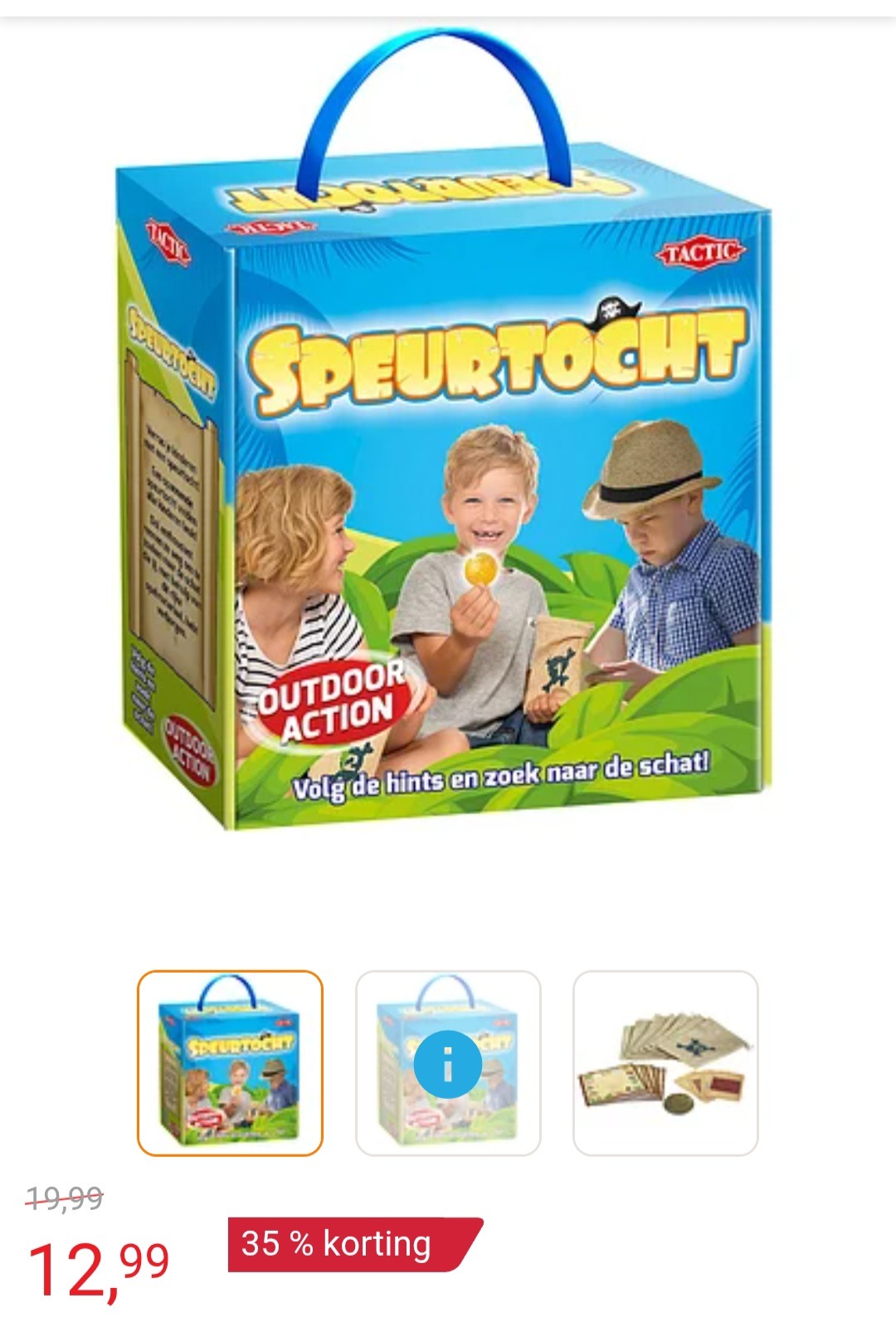 Speurtocht Hints en Zoekspel -35%